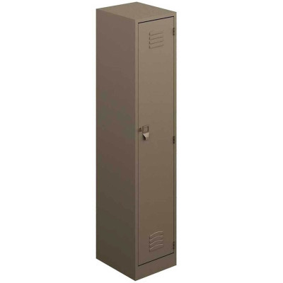 Locker Metalico 1 puerta 38X45X180 Uso Rudo