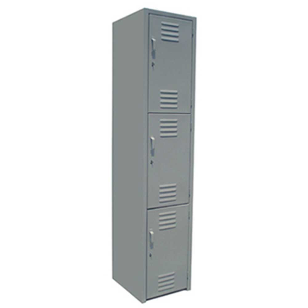 Locker Metalico 3 Puertas 36X37X180