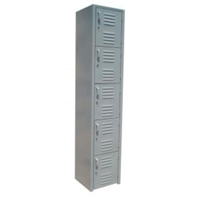 Locker Metalico 5 Puerta 38X45X180 cm